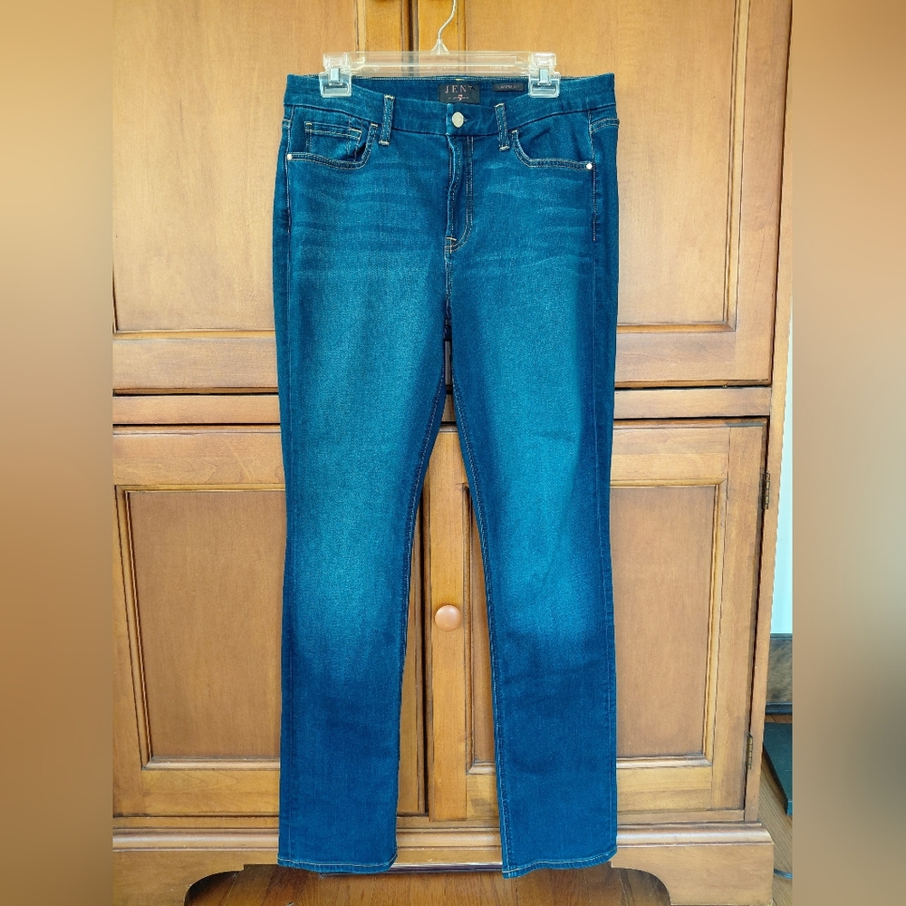 7 For All Mankind Jen7 High Rise Skinny Jeans 10